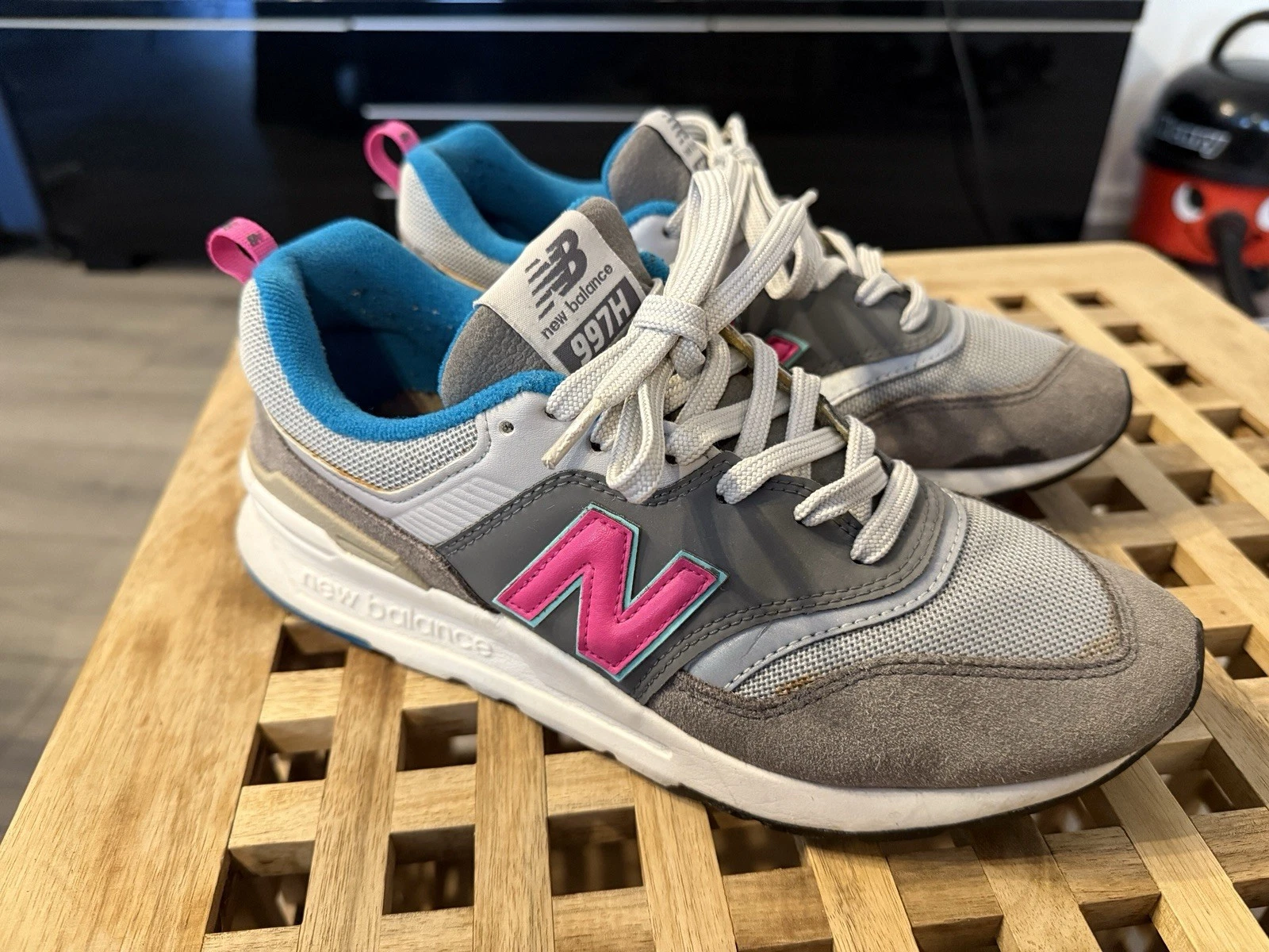 New Balance 997H 2019 Castlerock UK 7 rosa blu grigio bianco