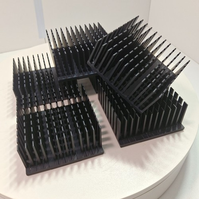 #ad Lot of 6 New Black Aluminum Heat Sinks – 3.25quot; × 3quot; × 1.375 $24.94