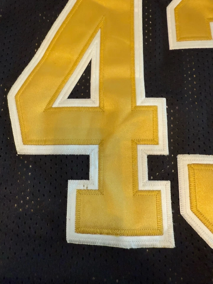 Футболка NFL Reebok Darren Sproles 43 New Orleans Saints черно-золотистая - Изображение 3 из 4