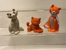 Aristocats 3 x  Bully Bullyland Figur Tom o‘ Malley, Duchesse, kleine Katze