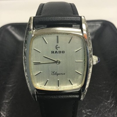 RADO Elegance Manual Wind Silver 925 Vintage Men's Watch Used | eBay