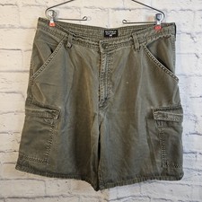 Polo Ralph Lauren Cargo men s green shorts Size 38 Utility Grunge Y2k