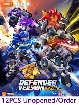 Blokees Transformers G1 Defender Version 03 Blind Box Action Figure Model Kit
