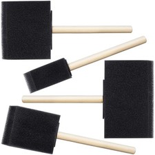4 PCS Foam Paint Brushes, 4 Sizes Foam Sponge Brushes for Sponge Brushes with