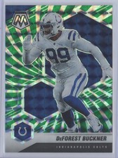 2021 Panini Mosaic DeForest Buckner FOTL GREEN SWIRL PRIZM #9 of ONLY 11