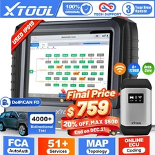 XTOOL IP919 Bidirectional Scanner Auto Diagnostic Tool Topology Mapping 51+Reset