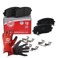 Bremsbeläge+Handschuhe vorne für HYUNDAI I10 I (PA), I20 I (PB); KIA PICANTO I
