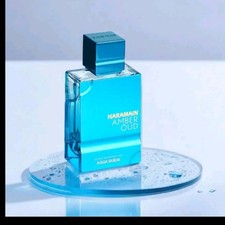Al Haramain Amber Oud Aqua Dubai Extrait de Parfum Spray 2 oz / 60 ml New
