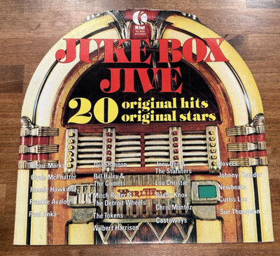 Jukebox Jive Vinyl LP K-Tel NU 9020 1975 Oldies Rock & Roll Doo Wop VG
