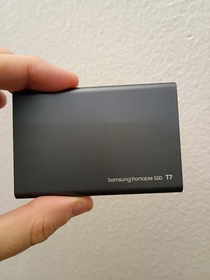 Samsung T7 2TB USB 3.2 Portable Solid State Drive - Titan Grey