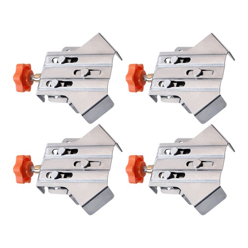 4 PCS Multipurpose Stainless Steel 90 Degree Corner Clamp Woodworking Tool 90° - Picture 2 of 9