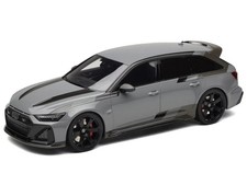 2024 AUDI RS 6 GT GRAY 1/18 MODEL CAR BY GT SPIRIT GT965