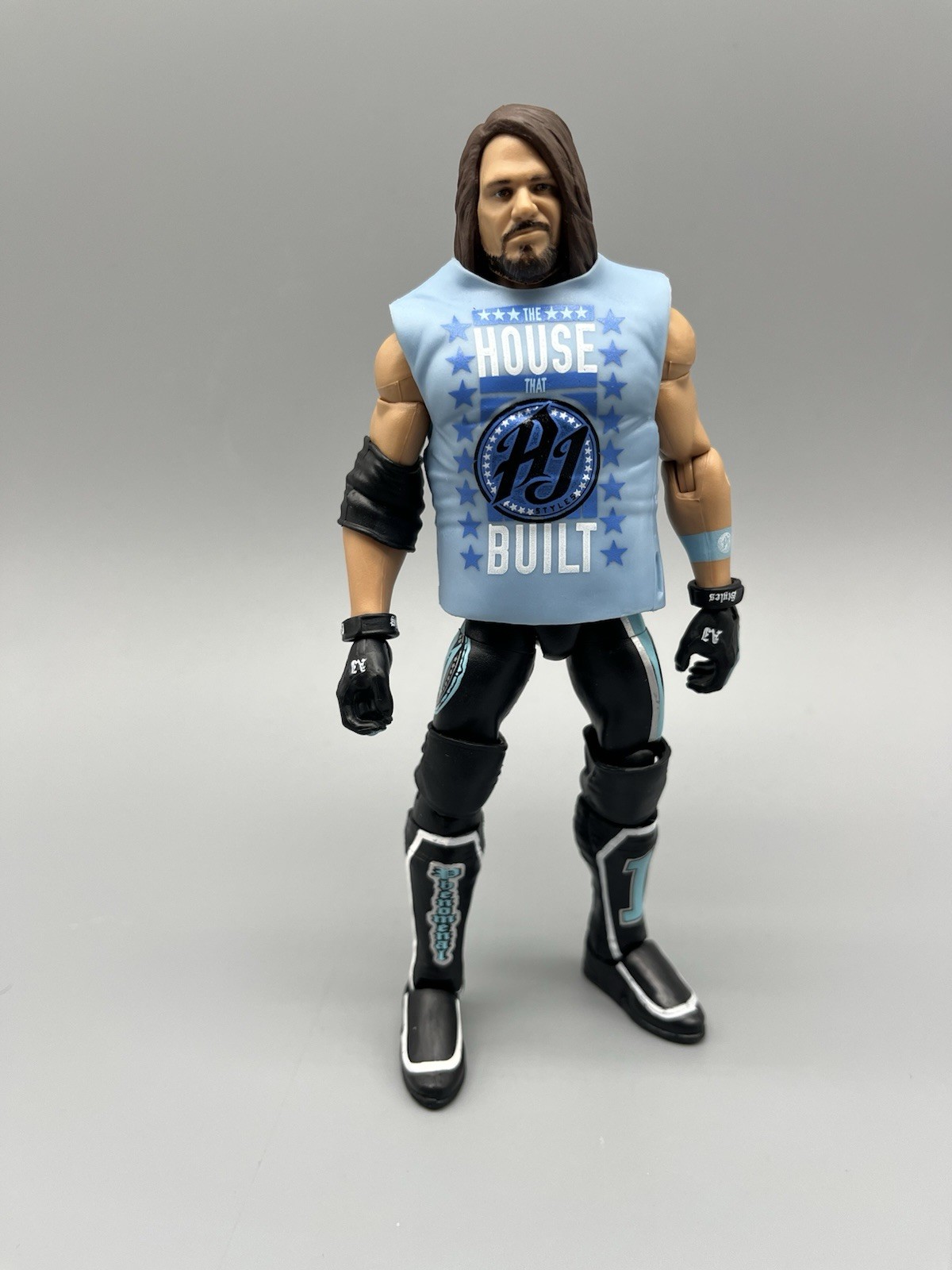 WWE AJ Styles Elite 66 Mattel Wrestling Action Figure