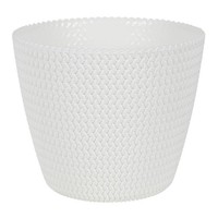 ÜBertopf Splofy Weiß BlumenküBel Pflanzenbox KräUtergefäß Garten Dekoration