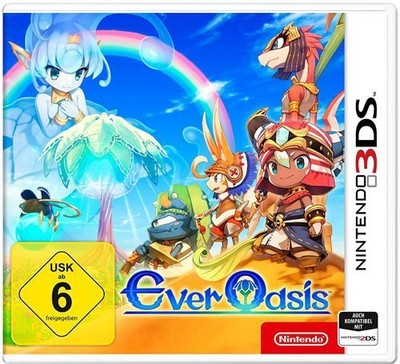 Nintendo 3DS - Ever Oasis DE Modul NEUWERTIG