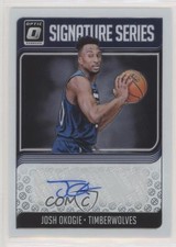 2018-19 Panini Donruss Optic Signature Series Josh Okogie #SG-JOK Auto fm0