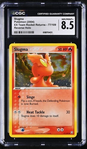 Slugma graded CGC 8.5 for sale on eBay