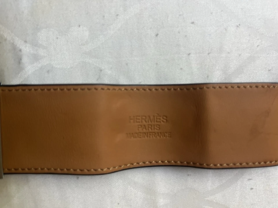 Pulsera de cuero de becerro Hermès Collier de Chien para mujer  Foto 4 de 4