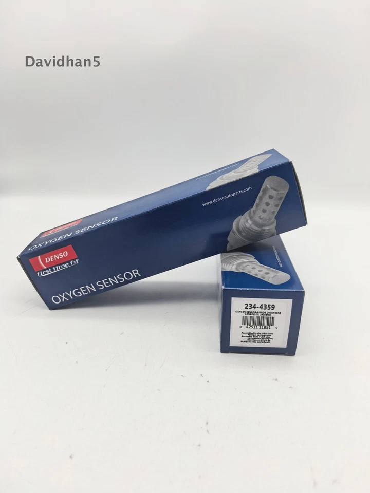 2X DENSO 234-4359 Dwonstream Oxygen Sensor For 2007-2009 Honda CR-V 2.4L-L4 New — 第 3/4 张图片