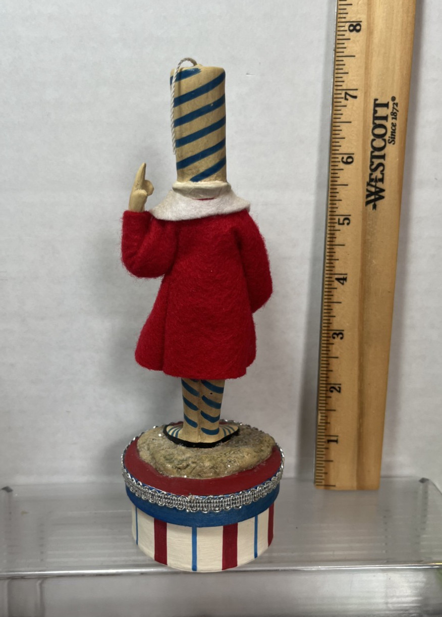 Allen Cunningham Bethany Lowe Americana 4th of July Firecracker Man with Match