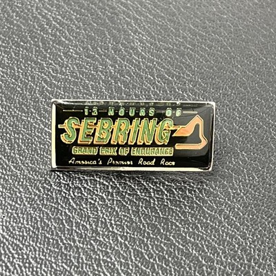 1995 Sebring Raceway 12 hour lapel pin race car racing 5693