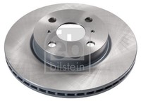2X Bremsscheibe Febi Bilstein 108587 FüR Aston Cygnet Toyota IQ Yaris KGJ10_
