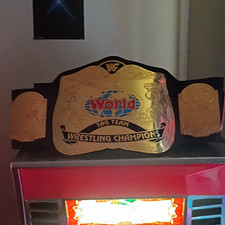 WWF World Tag Team Wrestling Champions Replica Belt Gold/Black