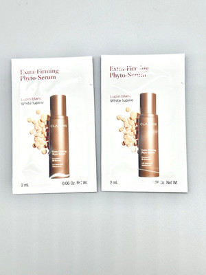 2 Pack - Clarins Extra-Firming Phyto-Serum - White Lupine - 0.06 Oz NWOB