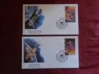 1992 - 2 FDC - CCCP - SPACE STATION MIR / SOYUZ-APOLLO DOCKING