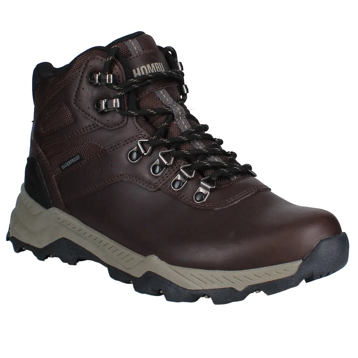 Khombu Men's Waterproof Hiking Boots Leather Brown Memory Foam New Sizes 8-13
Opens in a new window