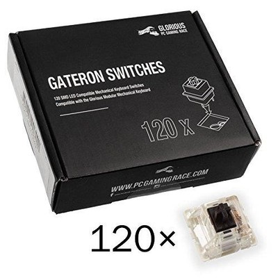 Glorious PC Gaming Race Gateron Black Switch, 120 Stück