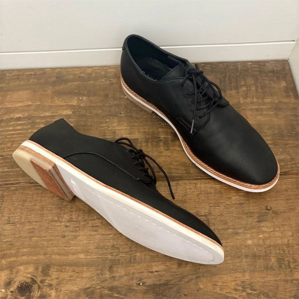 Calvin Klein Men\'s Aggussie Nylon Oxfords‎ Black Size 8.5 M Calvin Klein Men main image 3