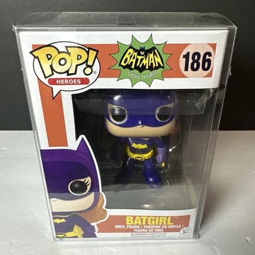 Funko POP! DC Heroes!  Batgirl #186 Batman Classic TV Series w/ Protector