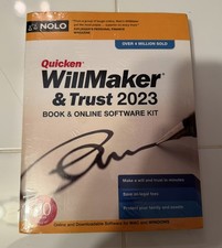 Quicken Willmaker  Trust 2023: Book  Online Software Kit