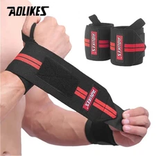 Professional Weightlifting Wrist Wraps Heavy Duty Support Straps