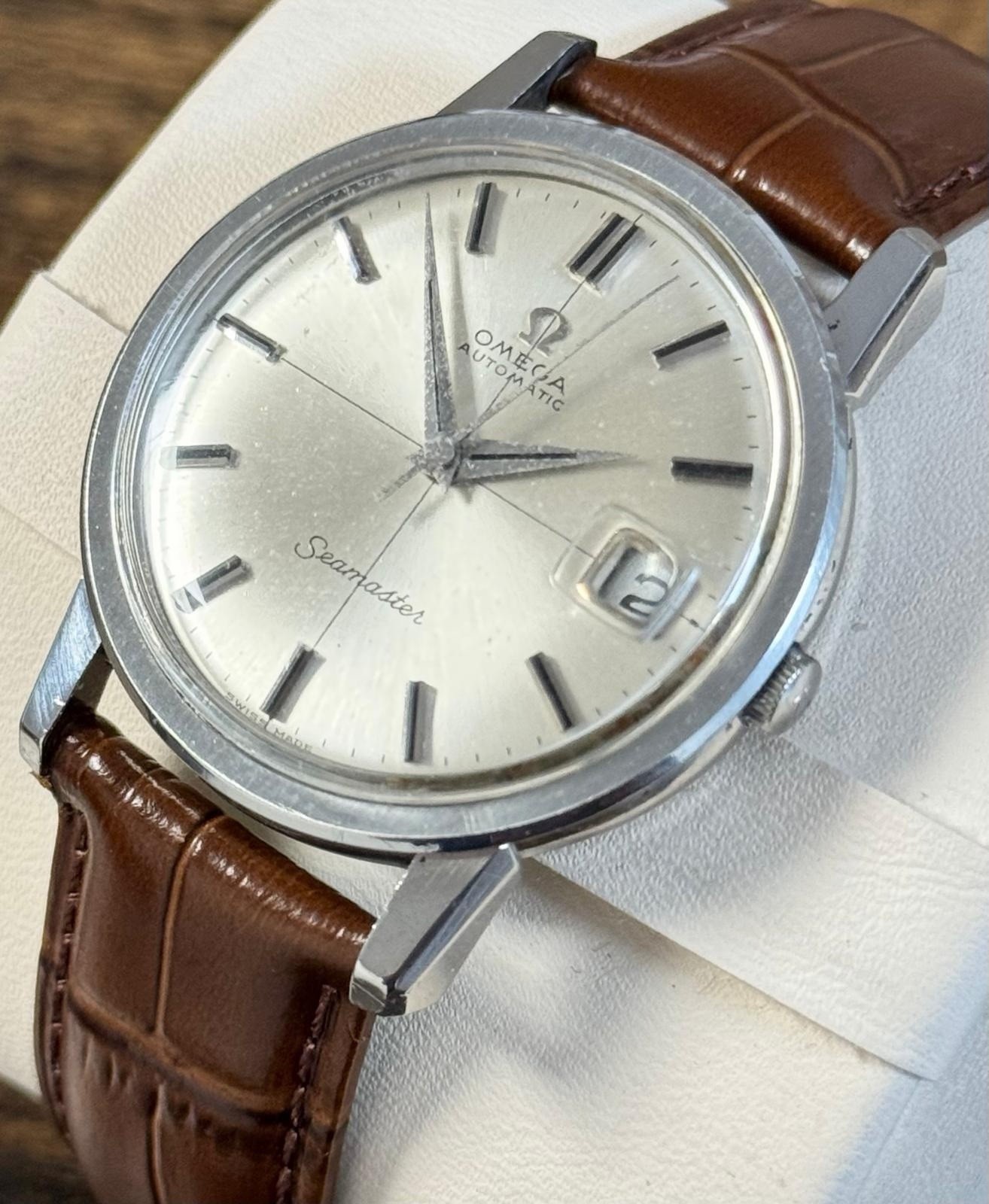 Omega Seamaster Watch 1967 Vintage Automatic Men's , Serviced + Warranty