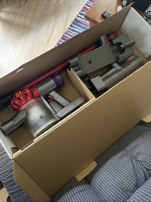 Dyson V8 Origin Stick Vacuum Cleaner - Gray/Purple/Red
