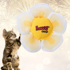 Yeowww! Daisy's White Flower Top Catnip Toy