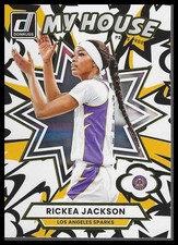 2025 Donruss WNBA #13 Rickea Jackson My House Los Angeles Sparks
