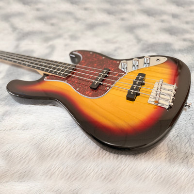 Full Size Sunburst Electric Bass Guitar 4 String J Right Handed Fast Shipping