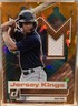 KRISTIAN CAMPBELL - 2025 Panini Donruss Jersey Kings Orange Ice Relic Red Sox