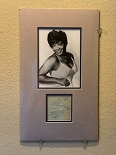 LaVern Baker - Signed Card w/ Photo in Matte Display