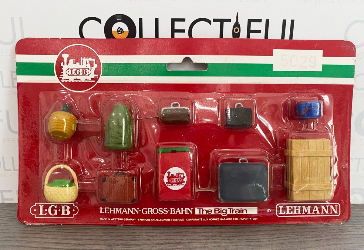 LEHMANN GROSS BAHN - LGB BIG TRAIN - #5029 RAILWAY CASES LUGGAGE