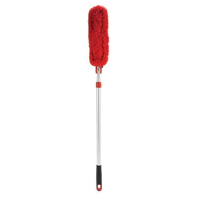 OXO Good Grips ausziehbarer Staubwedel Staubwischer Mikrofaser genial leicht