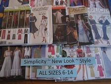 Simplicity Patterns  All Patterns are Size 6-14          Listing 4353
