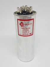 Motor Run Capacitor Dual 60 5mfd 60uf 60mfd 5uf 440VAC 50/60Hz Round Metallized