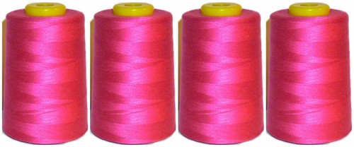 TOP QUALITY SEWING THREAD 120s SPUN POLYESTER, OVERLOCKING 5000 YRDS X 4 CONES - Picture 21 of 52
