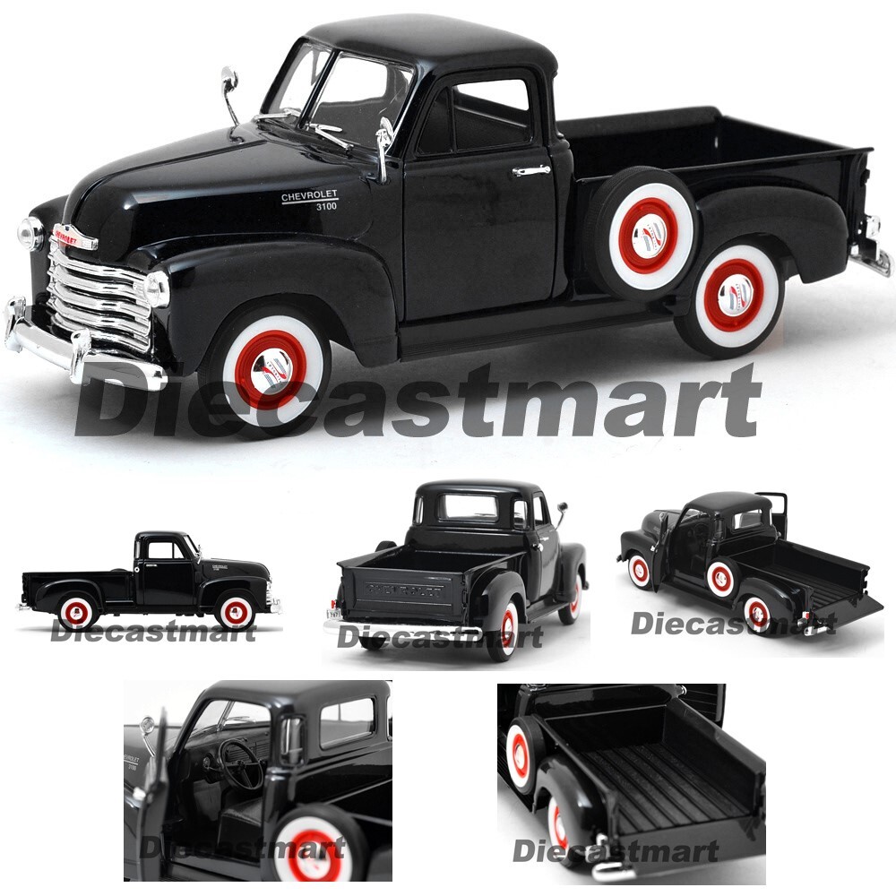 ウェリー 1/24 1953 シボレー 3100 ピックアップ - RED 1953 Chevrolet 3100 Pick Up Truck Red 1/24 Diecast Model Car