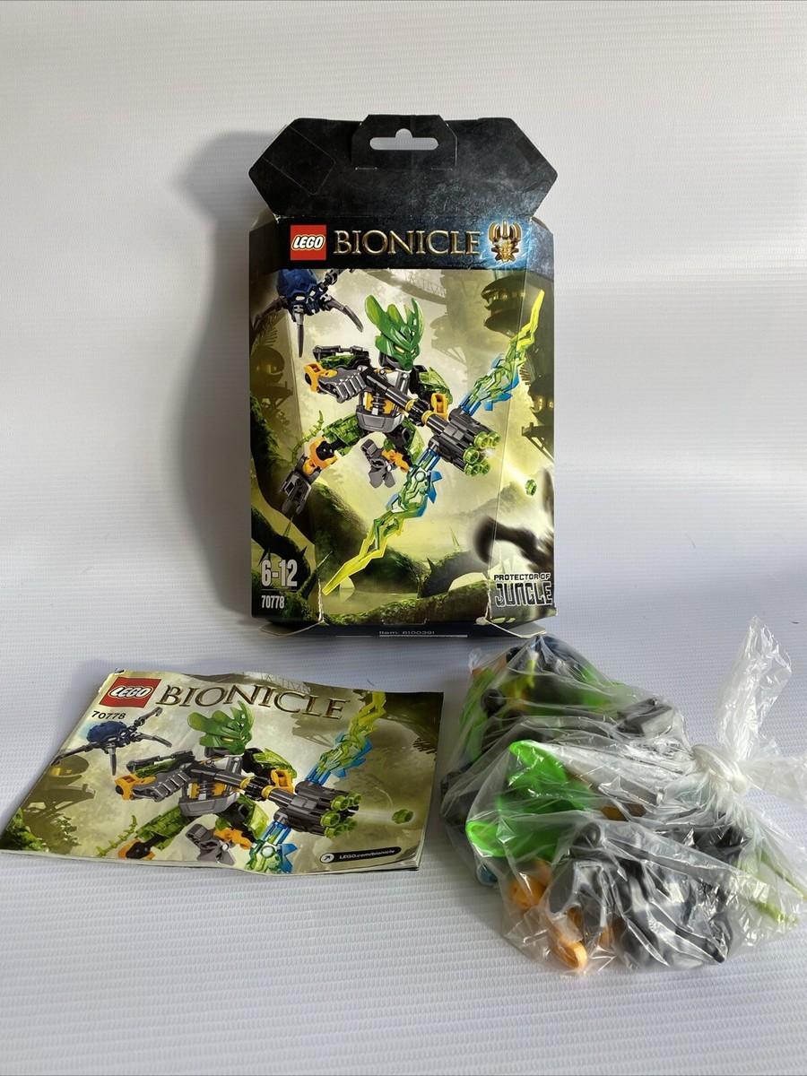 Lego Bionicle set 70778 Protector of Jungle includes box and instructions