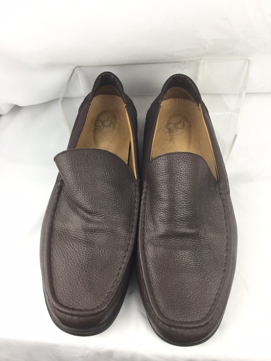 10.5 men GRAVITY DEFYER leather slip on loafer shoes brown PIG ? SKIN lining Gravity Defyer | Shoes | 5 Men Gravity Defyer Leather Slip  main image 4